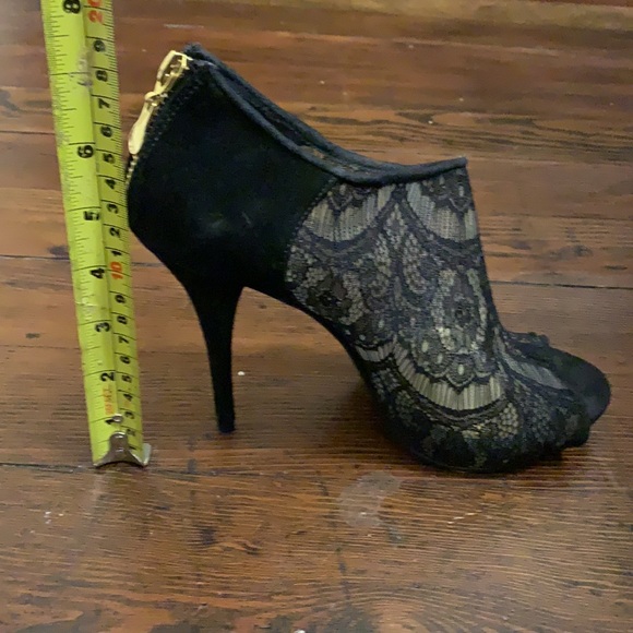 🔥 Suede and lace heels - Picture 5 of 5